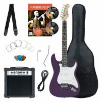 Rocktile Banger's Pack E-Gitarren Set, 8-teilig Purple - Retoure (Zustand: gut)