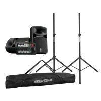 Yamaha STAGEPAS 600BT Set inkl. Boxenstativ & Tasche