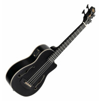 Kala U-Bass Journeyman Mahagoni Matte Black