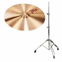 Paiste PST 7 16" Thin Crash + Beckenständer Set