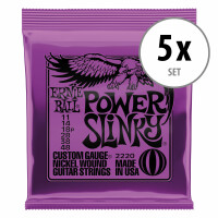 Ernie Ball 2220 Power Slinky 5x Set