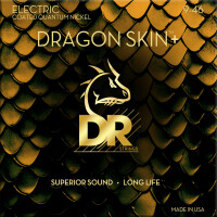 DR Strings Dragon Skin+ Electric Quantum Nickel DEQ-9/46 Light/Medium 9-46