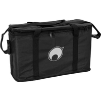 Omnitronic TTR-19 Borsa Da Trasporto Rack 3HE Nera