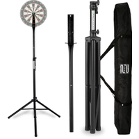 Pronomic DA-45S BK Dartboard Ständer Schwarz Set inkl. Transporttasche  - Retoure (Zustand: gut)