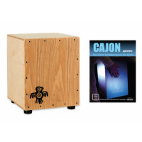 XDrum PERC CP-371 Junior Cajon Peruana Ash Set inkl. Cajonschule