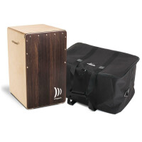 Schlagwerk CP408ST Cajon 2inOne Dark Oak Soft Touch Set inkl. Tasche