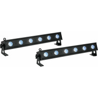 Eurolite LED BAR-6 QCL RGB+WW Leiste 2er Set