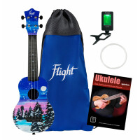 Flight UTS-42 Snow Ultra Travel Ukulele Set