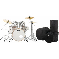 Pearl Export EXX705NBR/C777 Drumkit Slipstream White Set mit Taschen