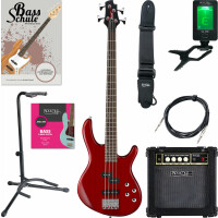 Cort Action Plus Translucent Red Starter Set