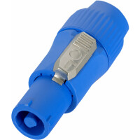 Pronomic PowPO BU Powerplug Stecker Blau