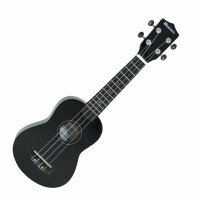 Dimavery UK-200 Sopran Ukulele Schwarz