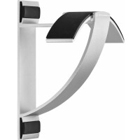 Oehlbach ALU STYLE W1 Kopfhörer-Wandhalter aus Aluminium Silber