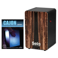 Sela SE 107 CaSela Black Pro Dark Nut Set inkl. Cajonschule