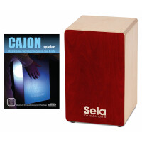 Sela SE 165 Primera Cajon Red Set inkl. Cajonschule - B-Ware mit kleinen Schönheitsfehlern