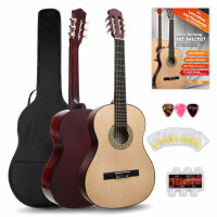 Classic Cantabile Pack Guitare Classique AS-851 4/4 Ensemble Apprentissage