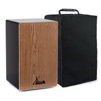 XDrum Cajon El Bajo Bass Port Black / Walnut inkl. Tasche  - Retoure (Zustand: gut)