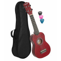 Cascha Sopran Ukulele Rot