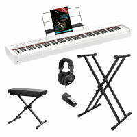 Korg D1 WH Digitalpiano Starter Set Weiß