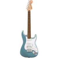 Squier Affinity Series Stratocaster Junior HSS Ice Blue Metallic - Retour (Staat: Als Nieuw)