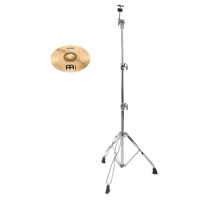 Meinl Classics Custom Brilliant 8" Splash + gerader Beckenständer Set