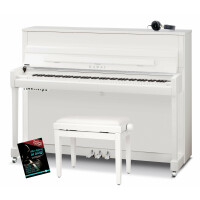 Kawai ATX4 Anytime K-200 WH/P SL Klavier Weiß Hochglanz Set