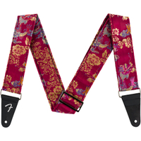 Fender Satin Dragon Strap Wine