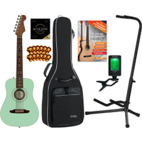 Fender California Standard Redondo Mini Table En Épicéa Surf Green — Pack De Démarrage
