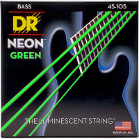 DR Strings Hi-Def Neon Green Bass NGB-45 Medium 45-105