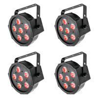 Eurolite LED SLS-6 TCL Spot 4er Set