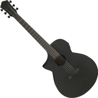 Ibanez AEWC621L-BOT Left-Handed Concert Guitar Black Out