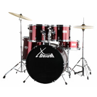 XDrum Semi 22" Standard Drumstel Lipstick Red (rood)