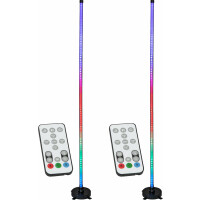 Eurolite LED Stehleuchte 148cm RGB/WW WiFi 2er Set