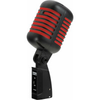 Pronomic DM-66BK/RD Elvis microphone dynamique noir/rouge