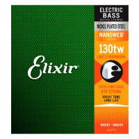 Elixir 15433 E-Bass Einzelsaite Nanoweb Extra Long Scale 130tw