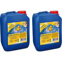 Pustefix Seifenblasenfluid 2,5 Liter 2er Set