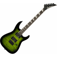 Jackson JS Series Dinky JS20 DKQ 2PT Transparent Green Burst