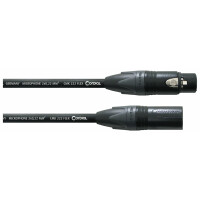 Cordial CPM 3 FM-Flex XLR Kabel 3 m Schwarz