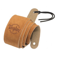 Taylor Suede Logo Strap Honey