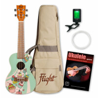 Flight AUC-33 Cupcake Konzert Ukulele Set