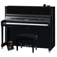 Kawai ATX4 Anytime K-300 E/P SL Klavier Schwarz Hochglanz Set