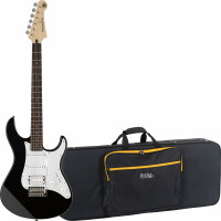 Yamaha Pacifica 012 BL E-Gitarre Black Softcase Set