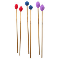 XDrum MM1 xylofoon/vibrafoon mallets orkest set zacht, medium, hard