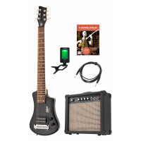 Höfner Shorty E-Gitarre Schwarz Set