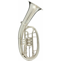 Melton Bb-Tenorhorn MW139 MT, versilbert, "Original Egerländer Musikanten"-Modell