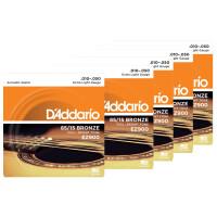 D'Addario EZ900 Extra Light 5x Set