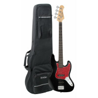 Rocktile Pro JB-30BK 70's Deluxe E-Bass Black Set inkl. Leichtkoffer