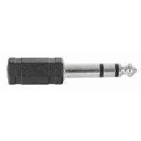 Pronomic AD-JFS3.5JS6.3 adaptateur jack stéréo 3,5mm femelle / jack stéréo 6,3mm mâle