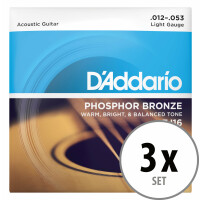 D'Addario EJ16 Light 3x Set