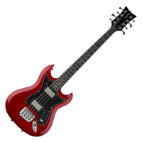 Hagstrom H8-II Bass Wild Cherry Transparent